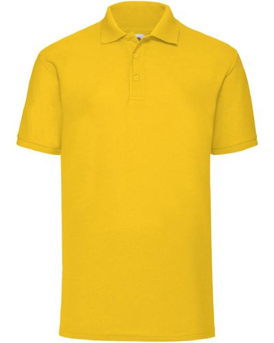 Fruit Of The Loom Polo 63402 - Jaune