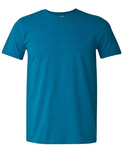 Gildan T-shirt Softstyle - Bleu