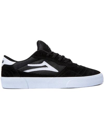Lakai Chaussures de Skate Zapatillas Cambridge Black/White Suede - Noir