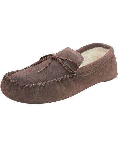 Eastern Counties Leather Chaussons EL182 - Marron