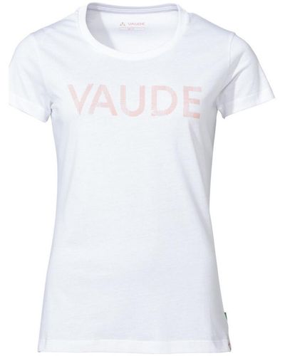 Vaude Chemise Women's Graphic Shirt - Blanc