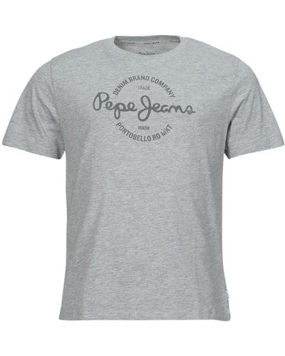 Pepe Jeans T-shirt CRAIGTON - Gris