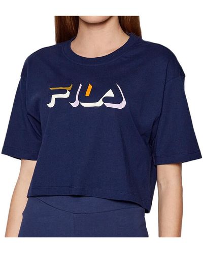Fila T-shirt FAW010050001 - Bleu