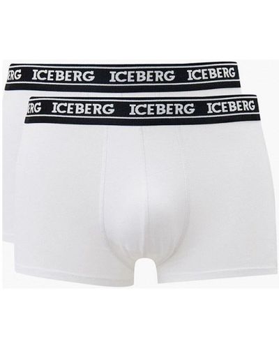 Iceberg Boxers ICE2UTR02 - Blanc