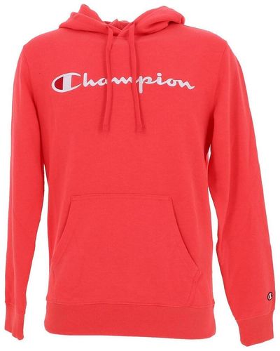 Champion Sweat-shirt Hooded sweatshirt - Rouge