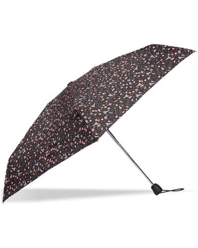 Isotoner Parapluies Parapluie mini léger pliant - Marron