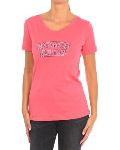 North Sails T-shirt 9024320-158 - Rose