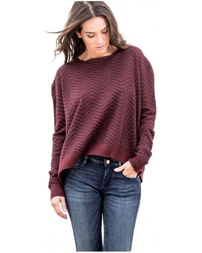 Le Temps Des Cerises Pull Pull Ceres Cramby - Rouge