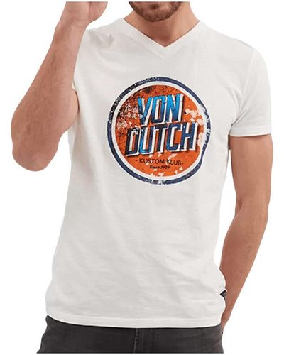 Von Dutch T-shirt VD/TVC/KLUB - Gris