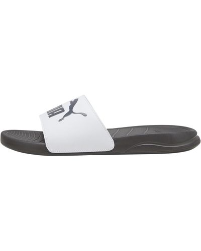 PUMA Sandales Sandale Plate à Enfiler Popcat 20 - Blanc