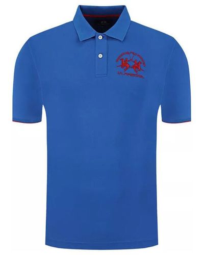 La Martina T-shirt Polo - Bleu