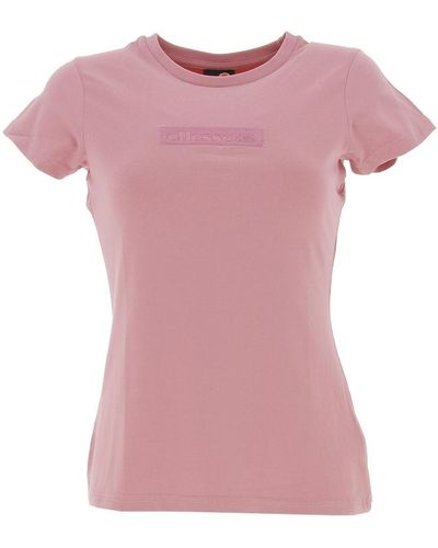Ellesse T-shirt Crolo pink tee - Rose