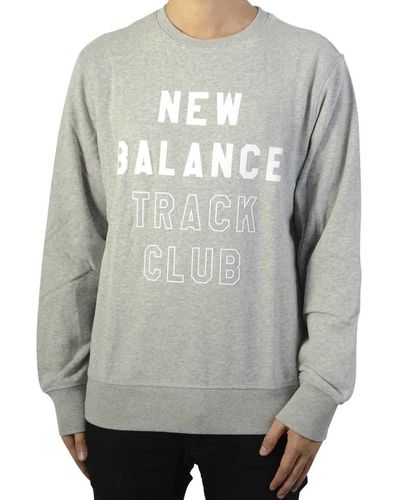 New Balance Sweat-shirt ESSE NBTC Crew - Gris