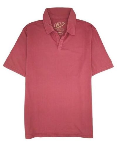 Bl'ker Polo Polo Hamptons Jersey Faded Red - Rouge