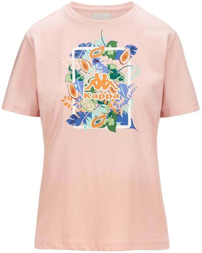 Kappa T-shirt T-shirt Logo Frienda - Rose