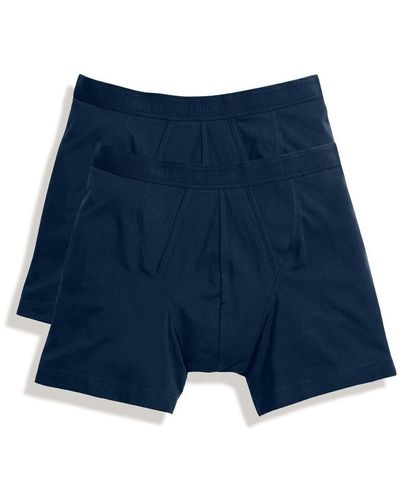 Fruit Of The Loom Boxers Classic - Bleu