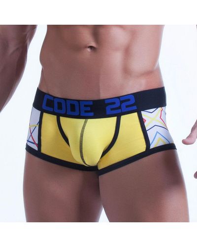 Code 22 Boxers Shorty Abstract Code22 - Multicolore