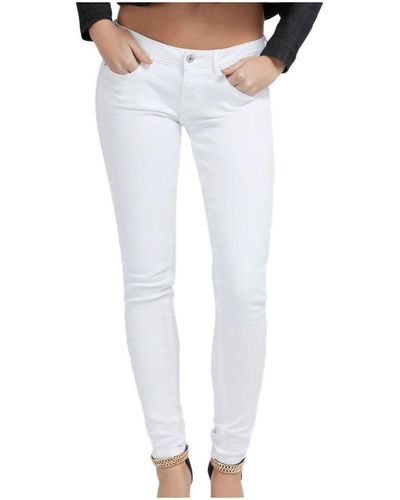 Guess Jeans skinny G-W72A27W7YE2 - Blanc