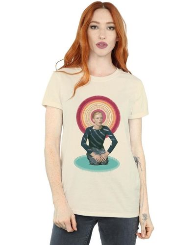 David Bowie T-shirt Kneeling Halo - Multicolore