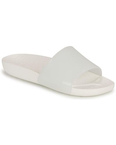 Crocs™ Claquettes SPLASH GLOSSY SLIDE - Blanc