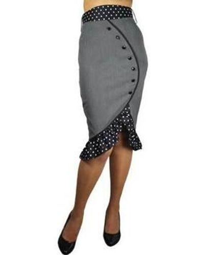 CHIC STAR Jupes 60247 - Gris