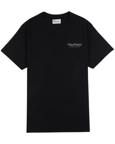 Penfield T-shirt T-shirt Hudson Script - Noir