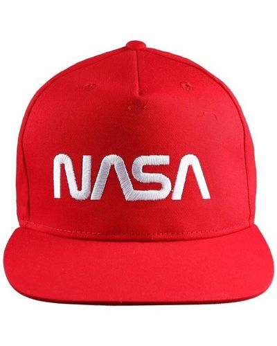 NASA Casquette TV276 - Rouge