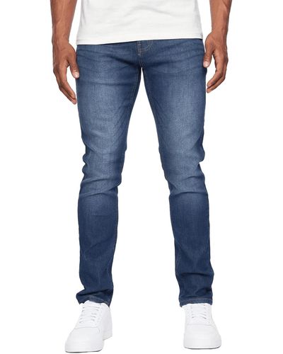 Duck and Cover Jeans Overburg - Bleu