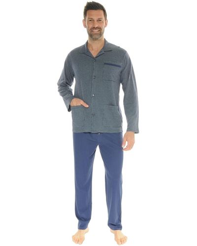 Christian Cane Pyjamas / Chemises de nuit ILIODES - Bleu