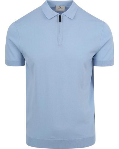Suitable T-shirt Polo Cool Dry Knit Bleu Clair