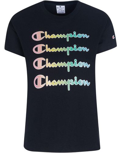 Champion T-shirt Топ - Bleu