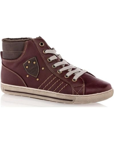 CAMPUS COUTURE Baskets basses Baskets / sneakers Rouge - Marron