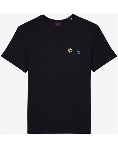 Oxbow T-shirt Tee shirt manches courtes graphique TEREVA - Noir