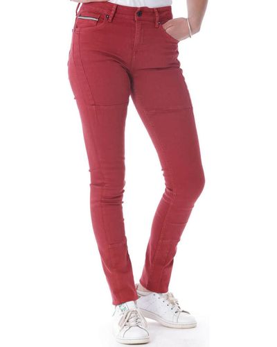 Shilton Jeans Jean coupe slim ICON - Rouge