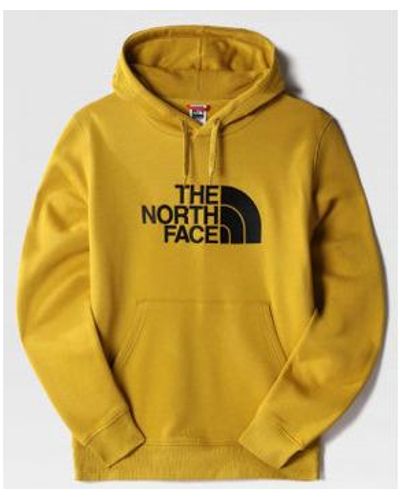 The North Face Sweat-shirt Sweat à capuche DREW PEAK - Jaune