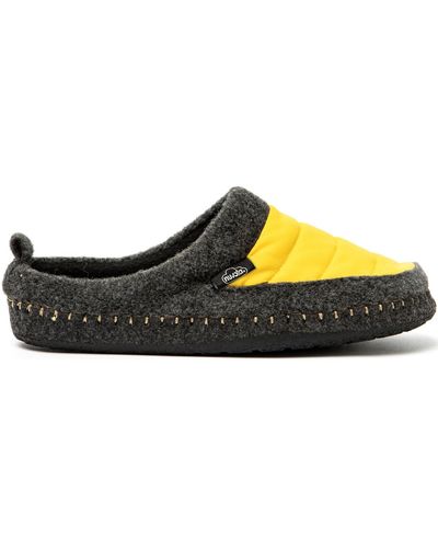 Nuvola Chaussons Zueco New Wool - Noir
