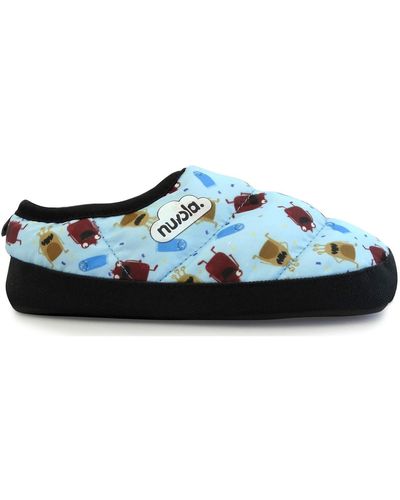 Nuvola Chaussons Printed 20 Mostro - Bleu