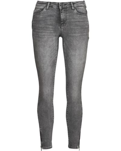 Noisy May Jeans skinny NMKIMMY - Gris
