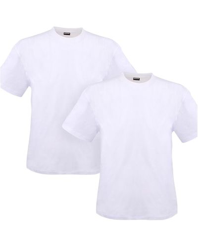 Adamo T-shirt Lot de 2 T-shirts coton - Blanc