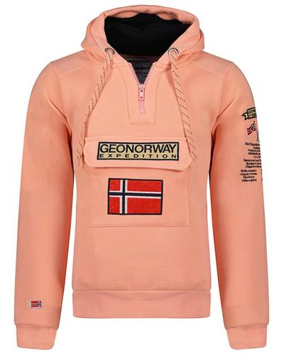 GEOGRAPHICAL NORWAY Sweat-shirt GYMCLASS sweat pour - Rose