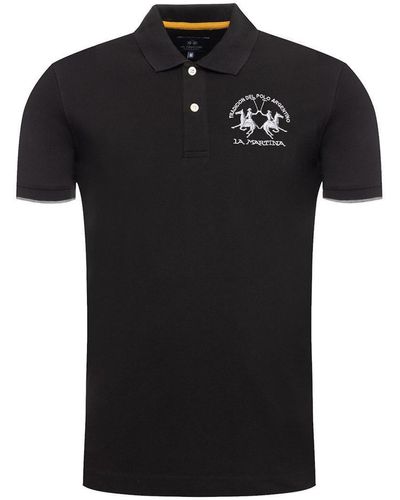 La Martina T-shirt Polo - Noir