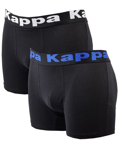 Kappa Boxers Pack de 2 0230 - Noir
