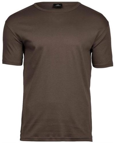 Tee Jays T-shirt Interlock - Marron