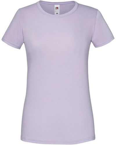 Fruit Of The Loom T-shirt Iconic - Violet