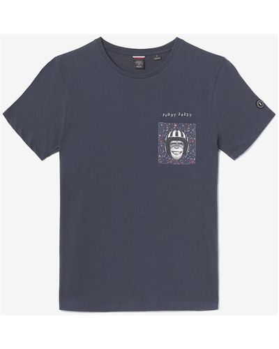 Le Temps Des Cerises T-shirt T-shirt lesin bleu marine