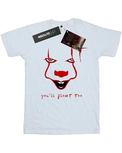 It T-shirt Pennywise Float - Blanc