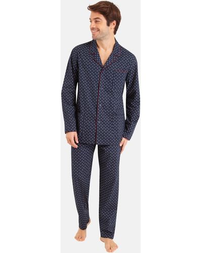 EMINENCE Pyjamas / Chemises de nuit Pyjama long ouvert - Bleu