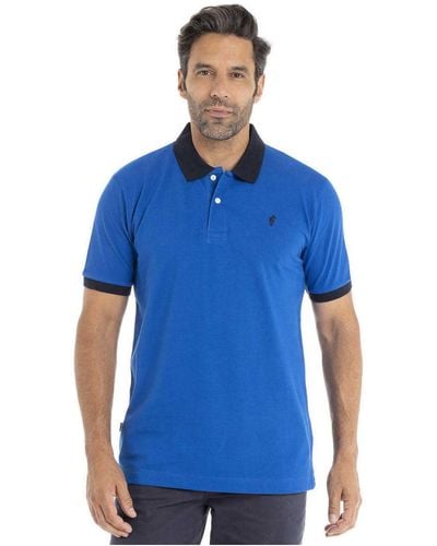 Gentleman Farmer T-shirt OCEAN - Bleu