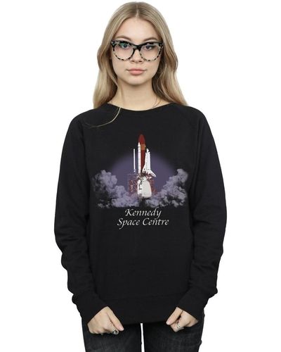 NASA Sweat-shirt Kennedy Space Centre Lift Off - Noir