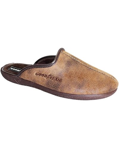 Goodyear Chaussons Tees - Marron